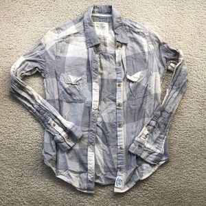Abercrombie plaid shirt